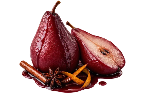 Peras al vino de Rioja
