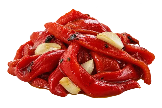 Pimientos asados del Bierzo