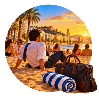 La spiaggia dopo l'ufficio