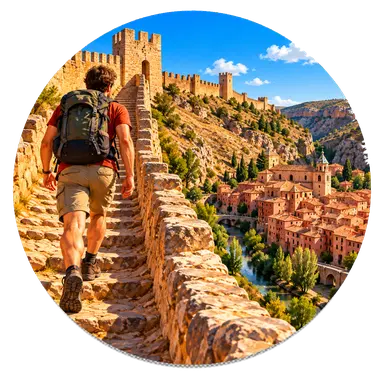 La «muralla» sulla cresta