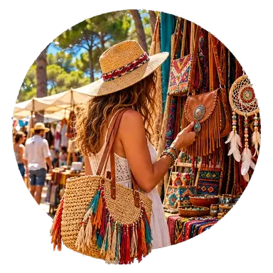 L'«Hippy Market» del mercoledì