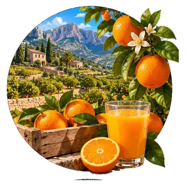 Gli aranci dentro la valle