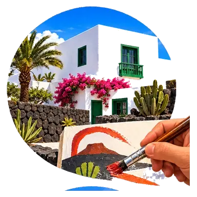 Manrique ha disegnato l'isola