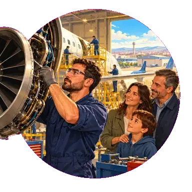 Qui si costruiscono aerei da un secolo