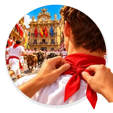 Il bianco e il rosso addosso
