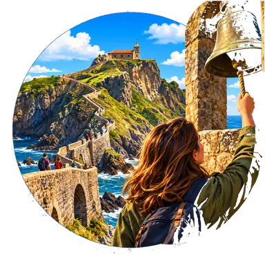 San Juan de Gaztelugatxe e i suoi gradini