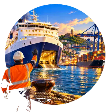 Il porto delle navi grandi